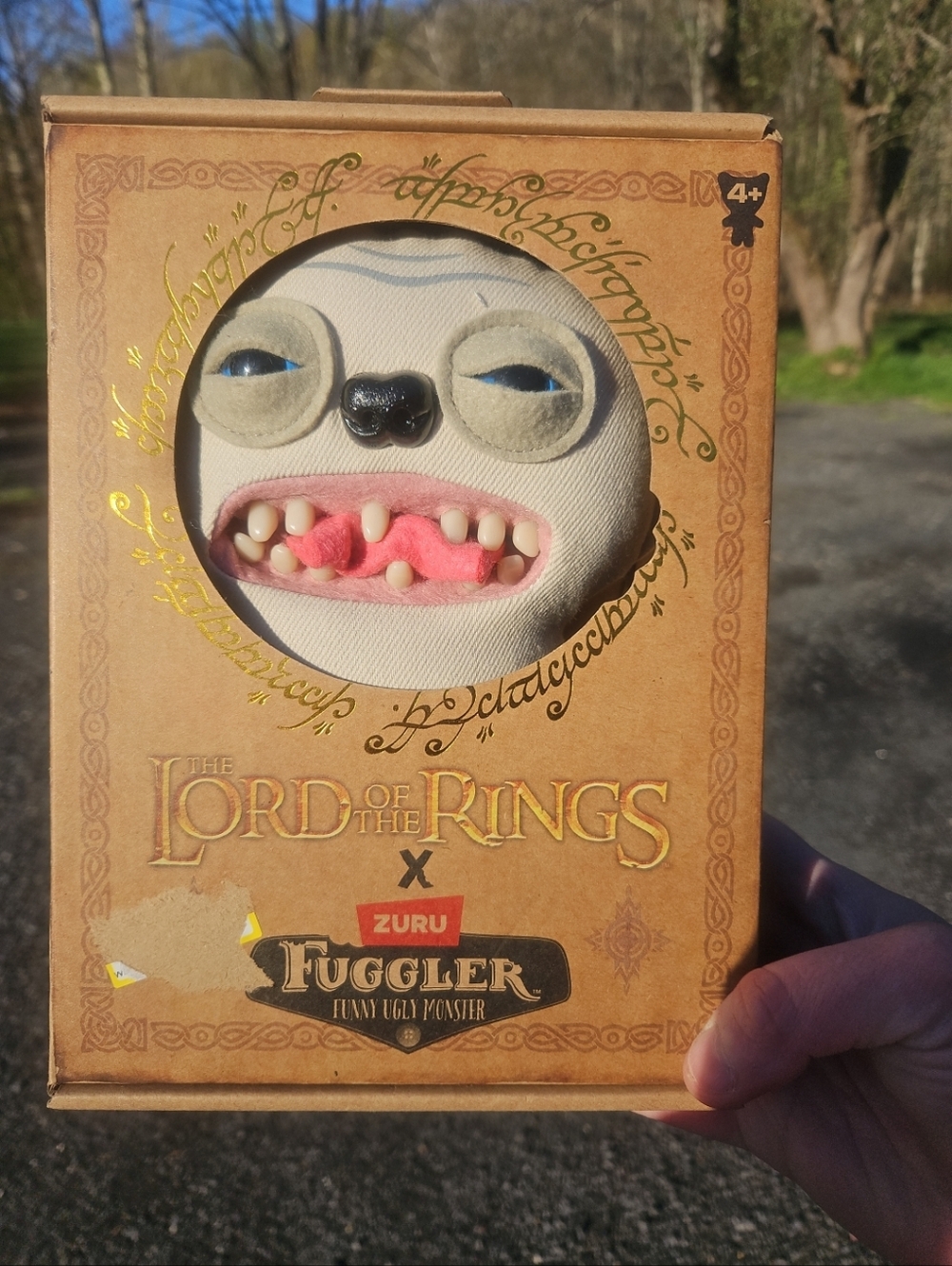 Fuggler Sméagol GOLLUM Plush 9" Lord of the Rings Funny Monster Toy by ZURU NEW!